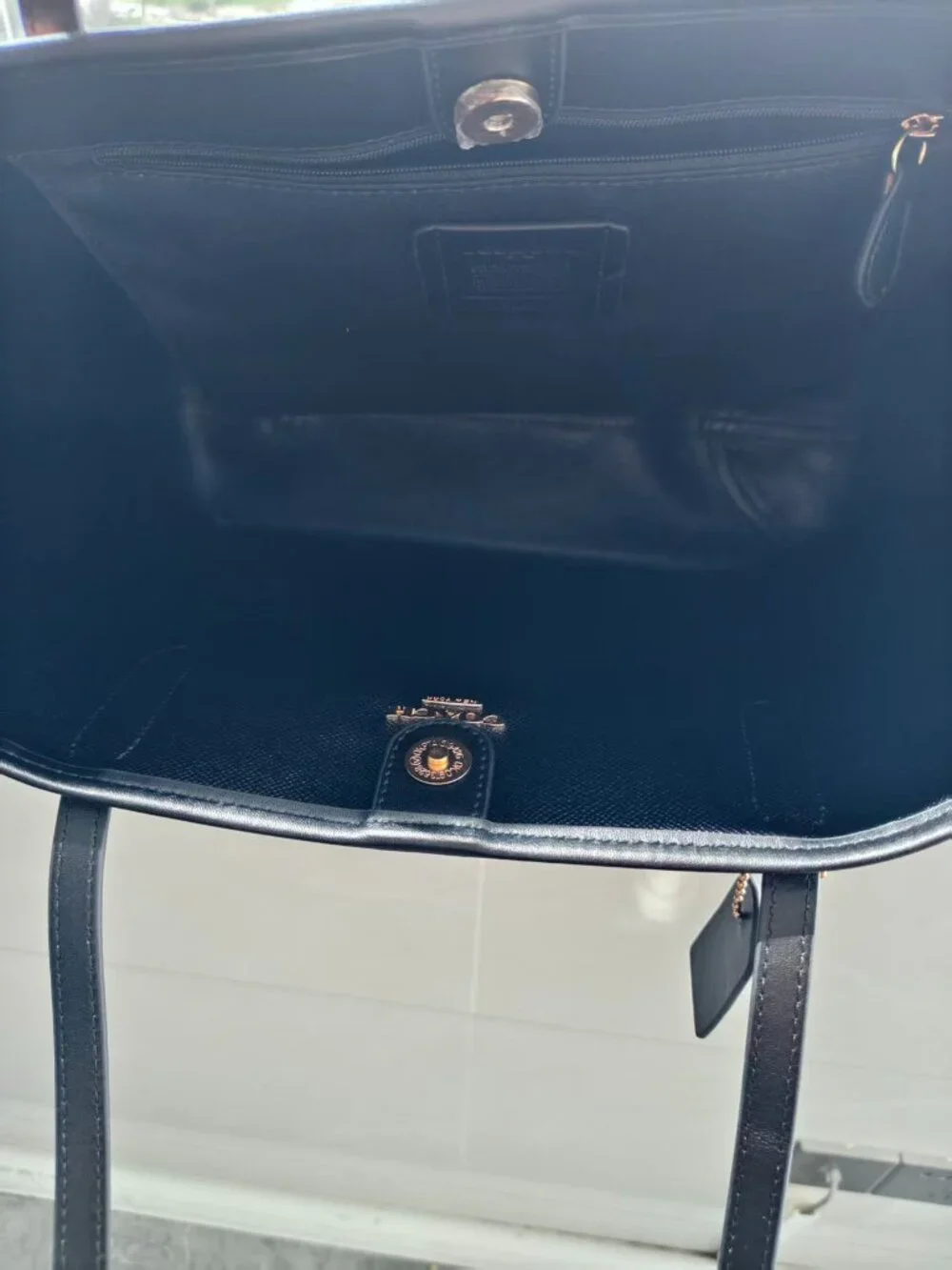 Coach City Tote In Signature Canvas With Halloween Print CW450